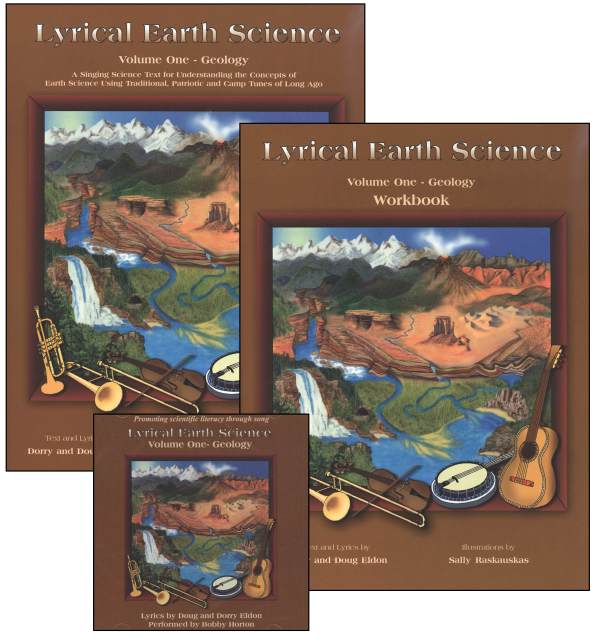 Lyrical Earth Science: Geology Set - Print books with CD