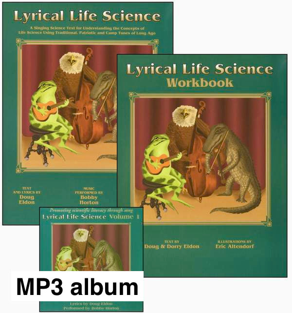 Lyrical Life Science Vol. 1 Set - Print books with MP3 album download