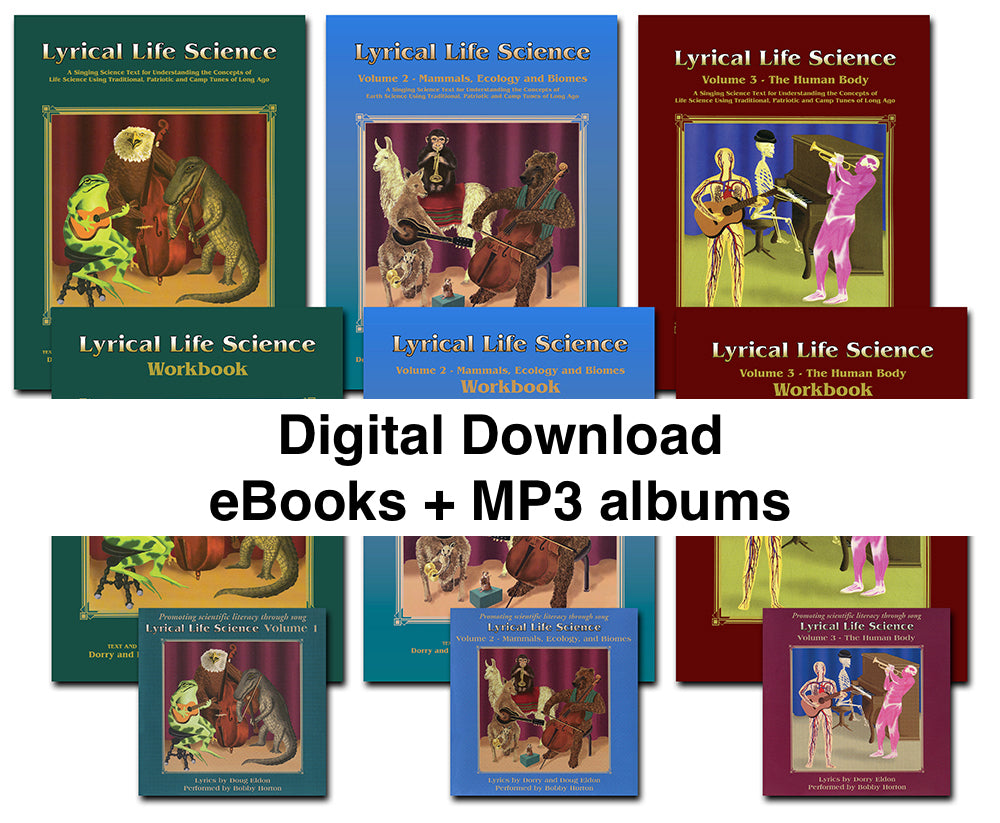 Lyrical Life Science: Volumes 1-3 - eBooks with MP3 album downloads