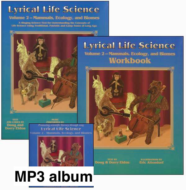 Lyrical Life Science Vol. 2 Set - Print books with MP3 album download